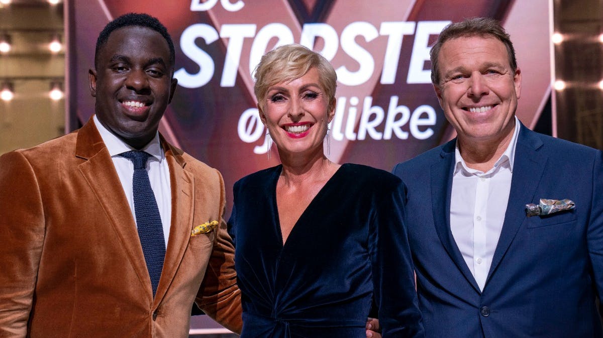 Melvin Kakooza, Cecilie Beck og Mikkel Beha Erichsen. 