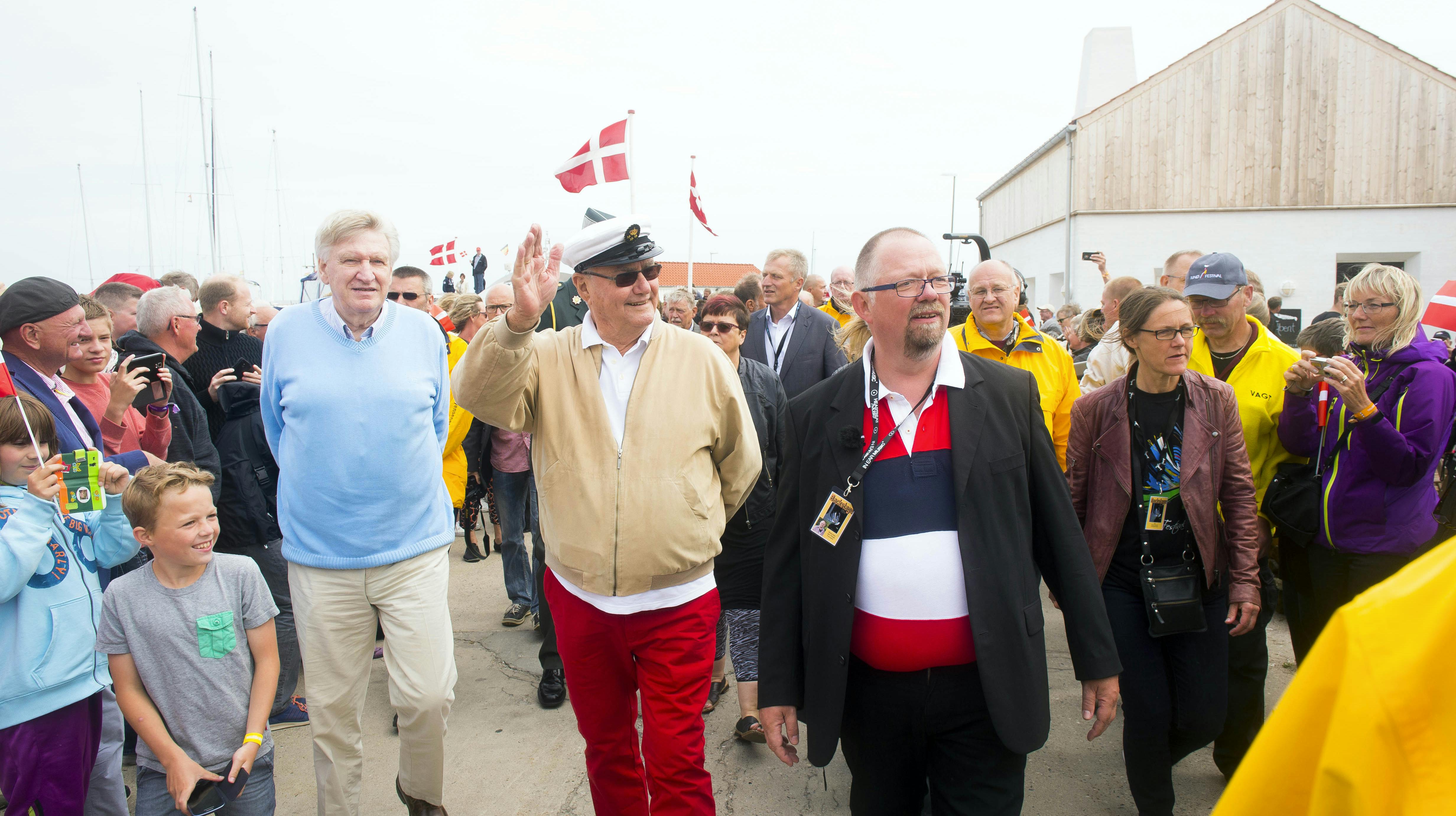 Prins Henrik deltager i åbningen af Tunø Festival på Tunø