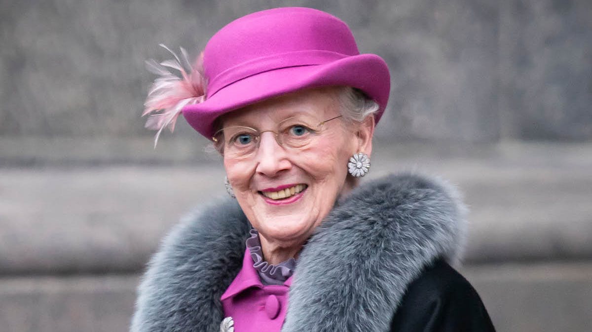 Dronning Margrethe. 