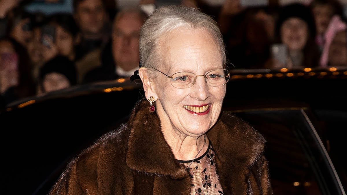 Dronning Margrethe.