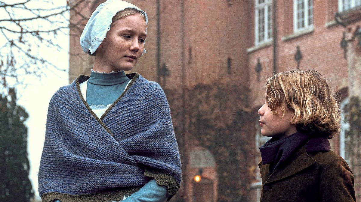 Karen og Gotfred fra "Julehjertets Hemmelighed".