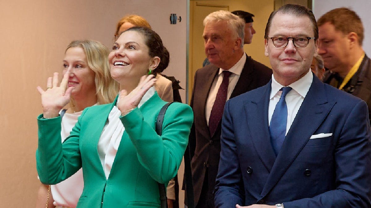 Kronprinsesse Victoria og prins Daniel