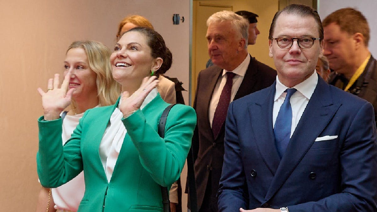 Kronprinsesse Victoria og prins Daniel