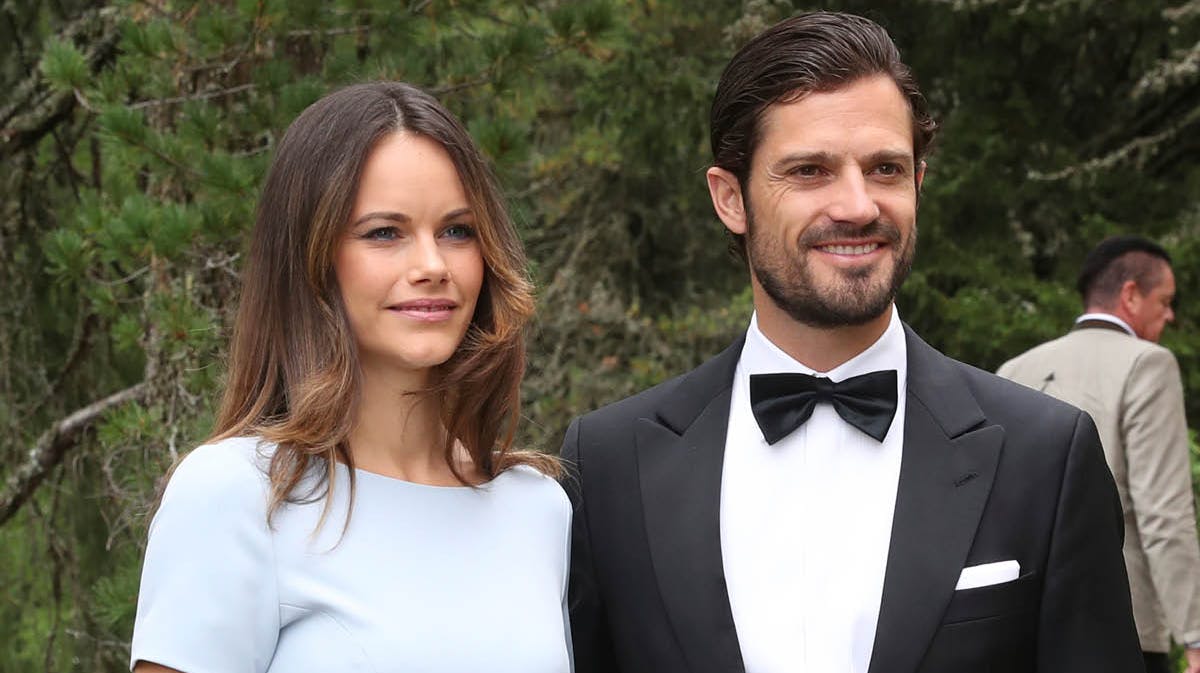 Prinsesse Sofia og prins Carl Philip.