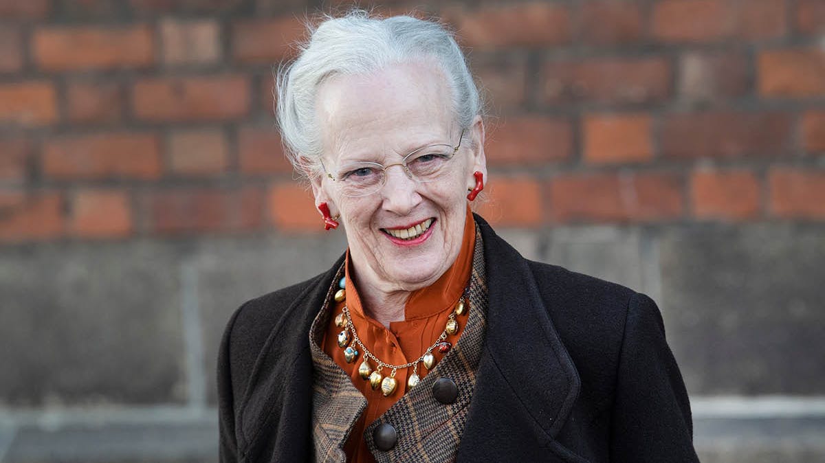 Dronning Margrethe. 