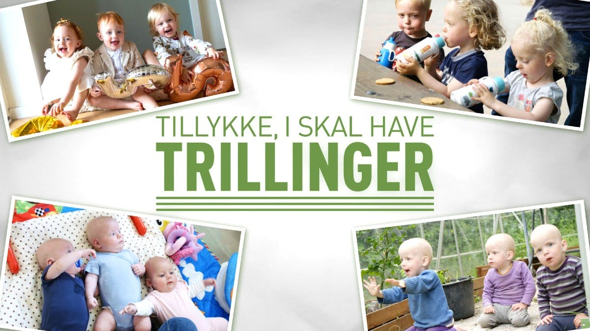 Tillykke, I skal have trillinger!