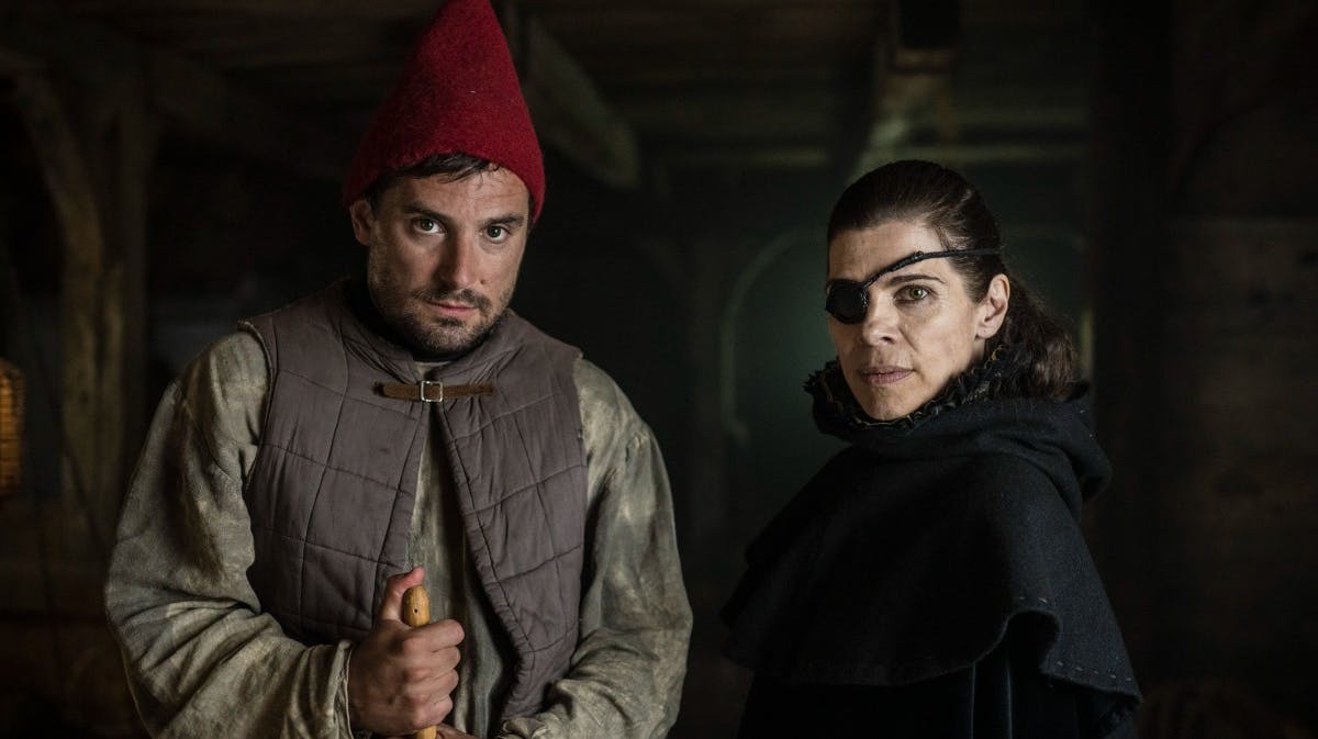 Christian Tafdrup og Ellen Hillingsø som Fileas og Ingi i "Tinka og Sjælens spejl".