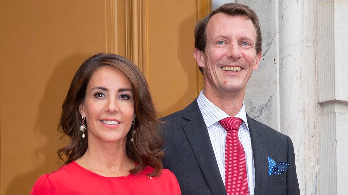 Prinsesse Marie og prins Joachim.