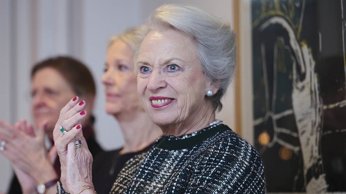 Prinsesse Benedikte besøger værestedet Hellebro.