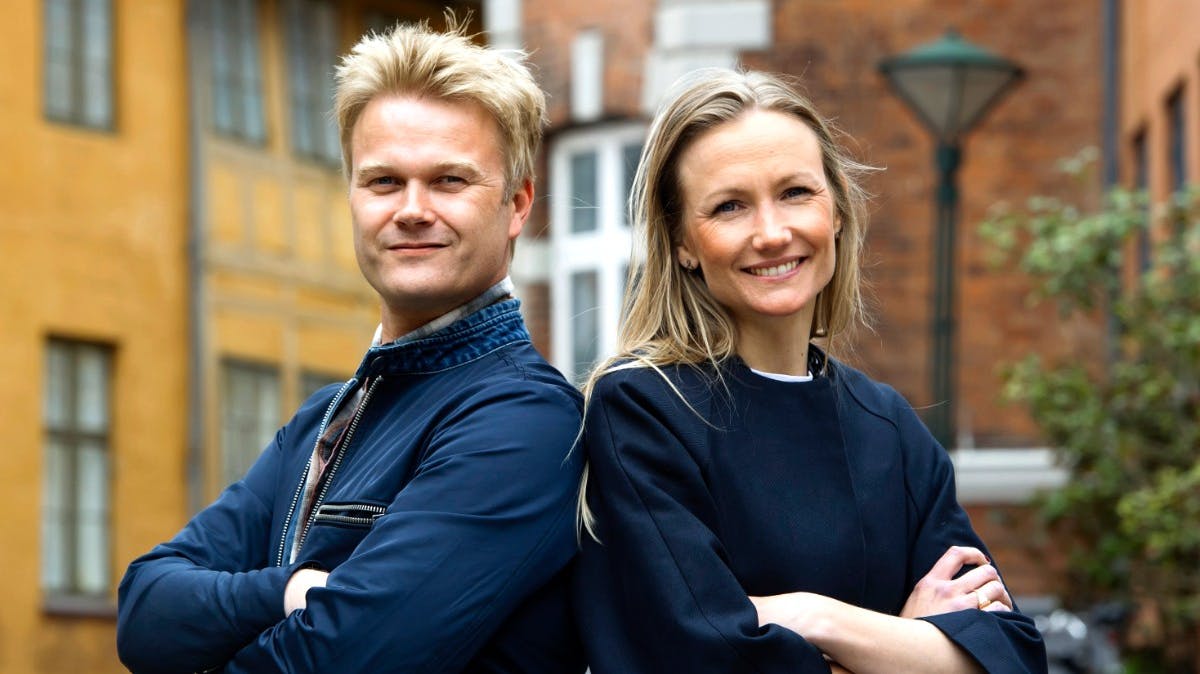 Christian Borregaard og Sara Lygum