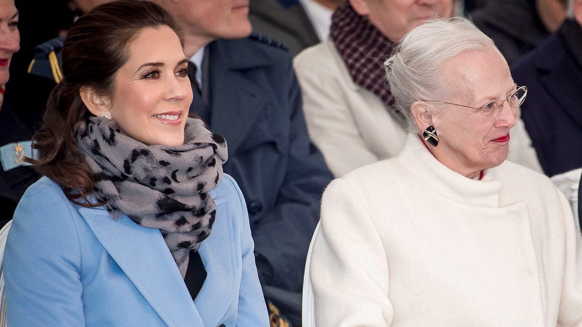 Kronprinsesse Mary og dronning Margrethe