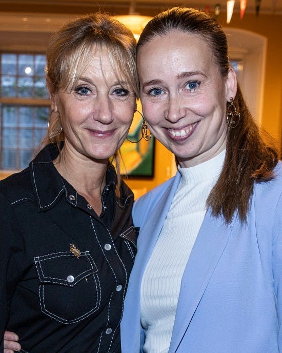 Anette Støvelbæk og Merete Mærkedahl