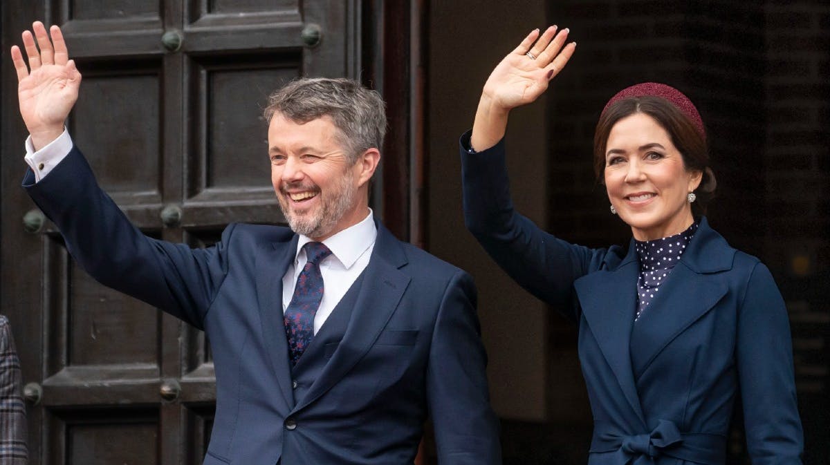 Kronprins Frederik og kronprinsesse Mary
