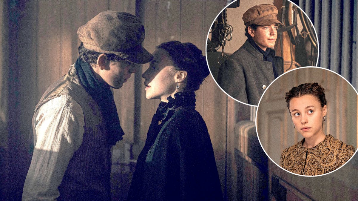 Rasmus Høst og Marie Louise Lindestrup fra "Julehjertets Hemmelighed".