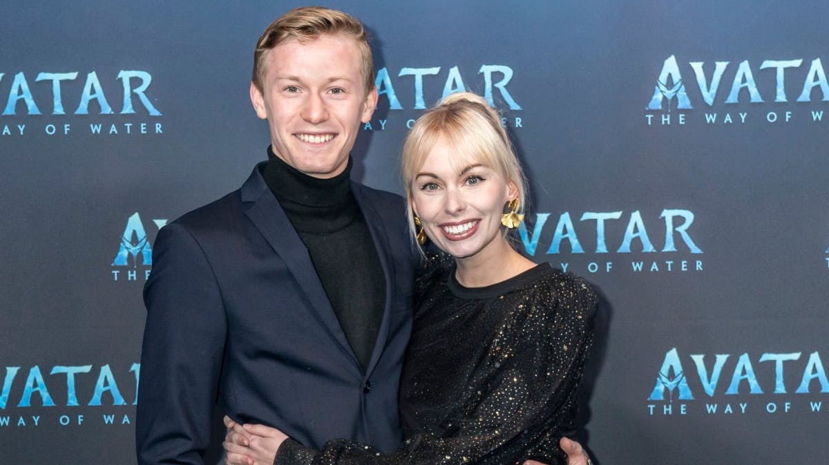 Albert Rosin Harson og Jenna Bagge