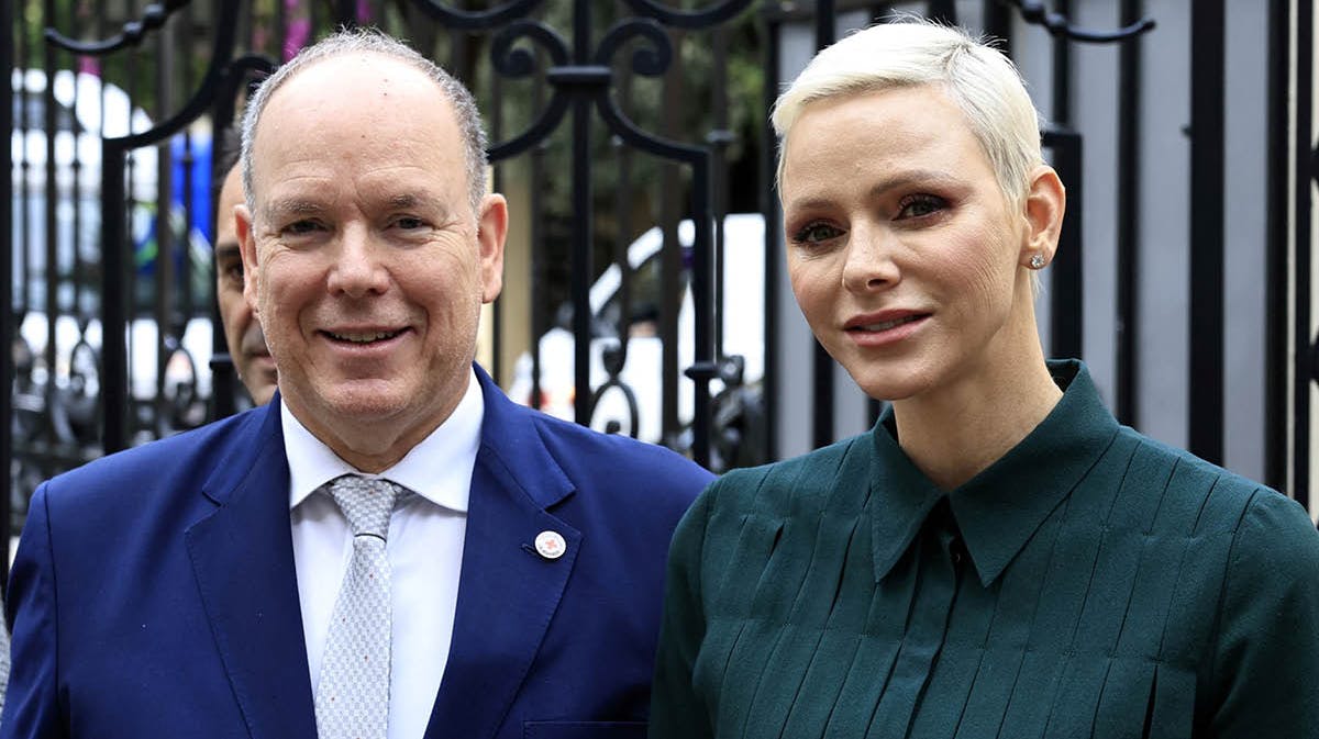 Fyrst Albert og fyrstinde Charlene.