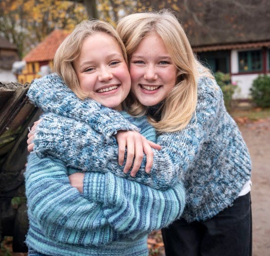 Thea Sofie Lundbak og Karla Larsen Moltsen. 