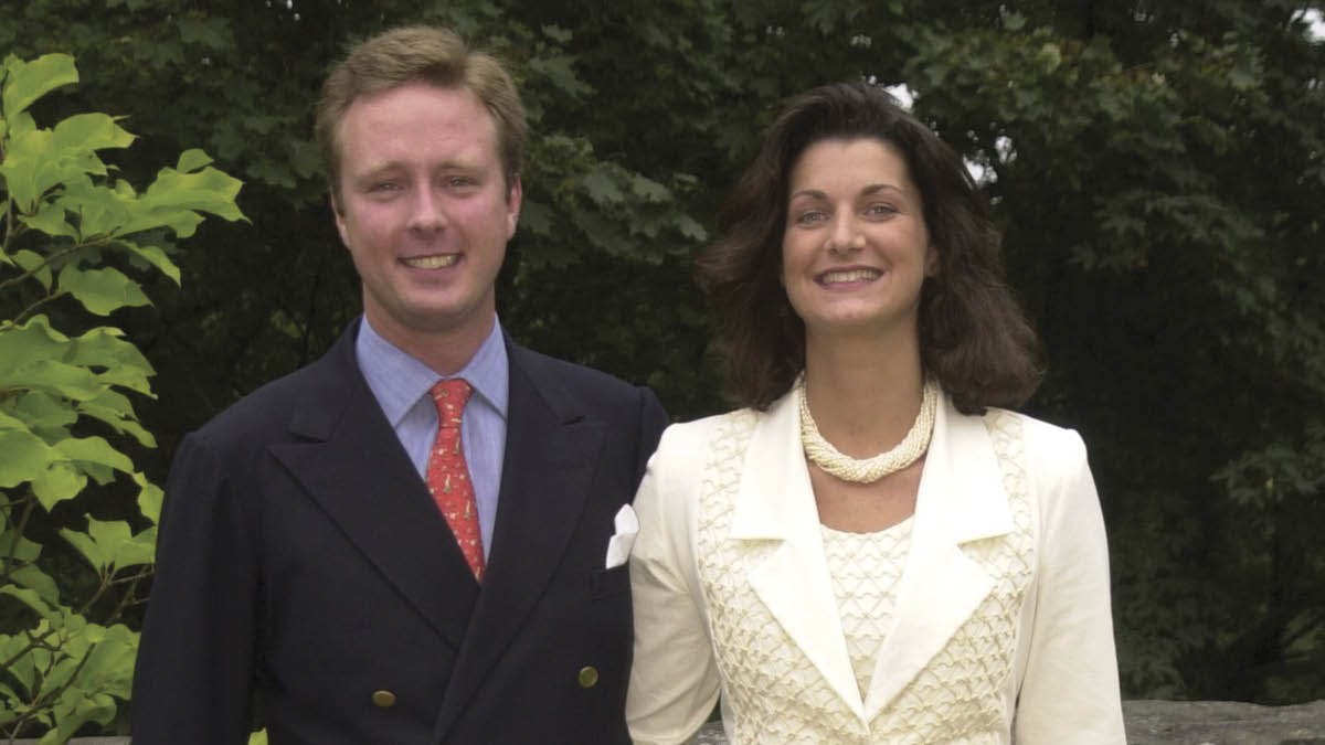 Prins Gustav og Elvire Pasté de Rochefort i Berleburg i august 2000.