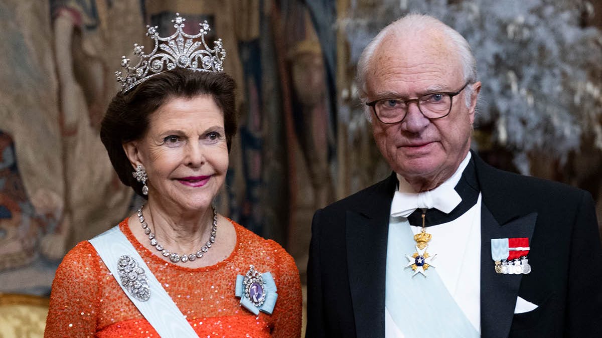 Dronning Silvia og kong Carl Gustaf. 