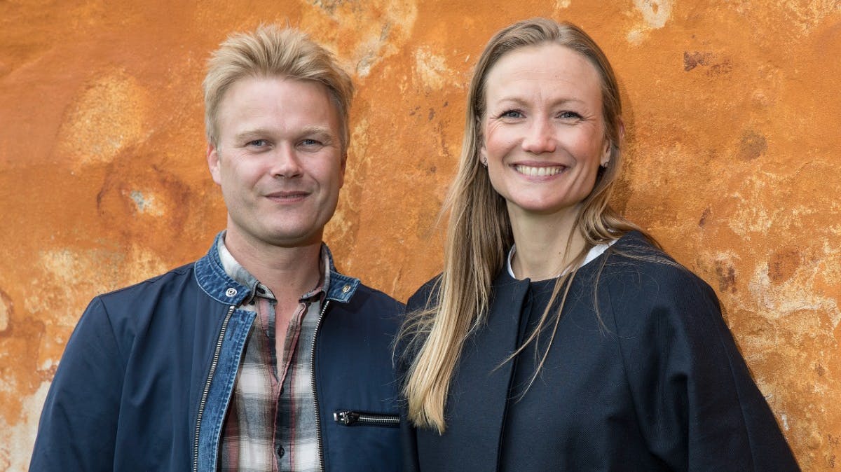 Christian Borregaard og Sara Lygum