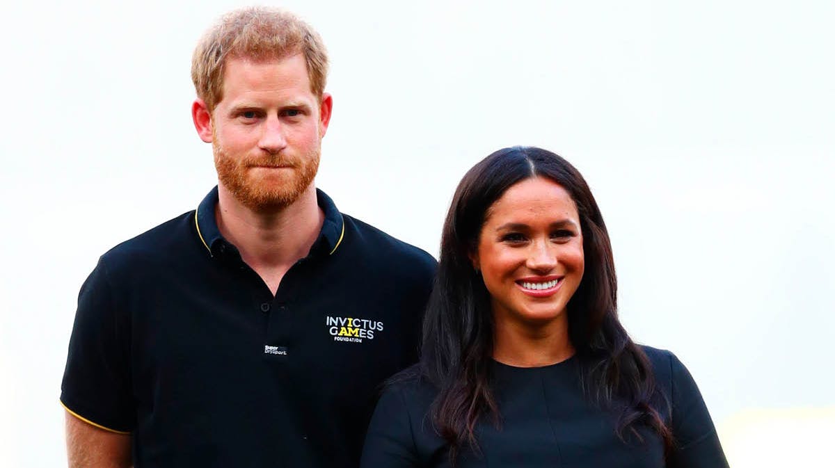 Prins Harry og hertuginde Meghan. 