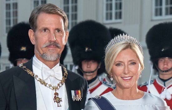 Kronprins Pavlos og kronprinsesse Marie-Chantal 