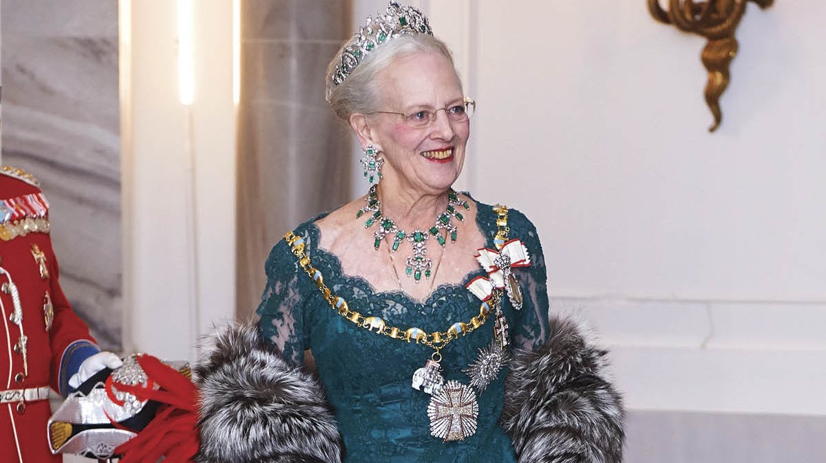 Dronning Margrethe.