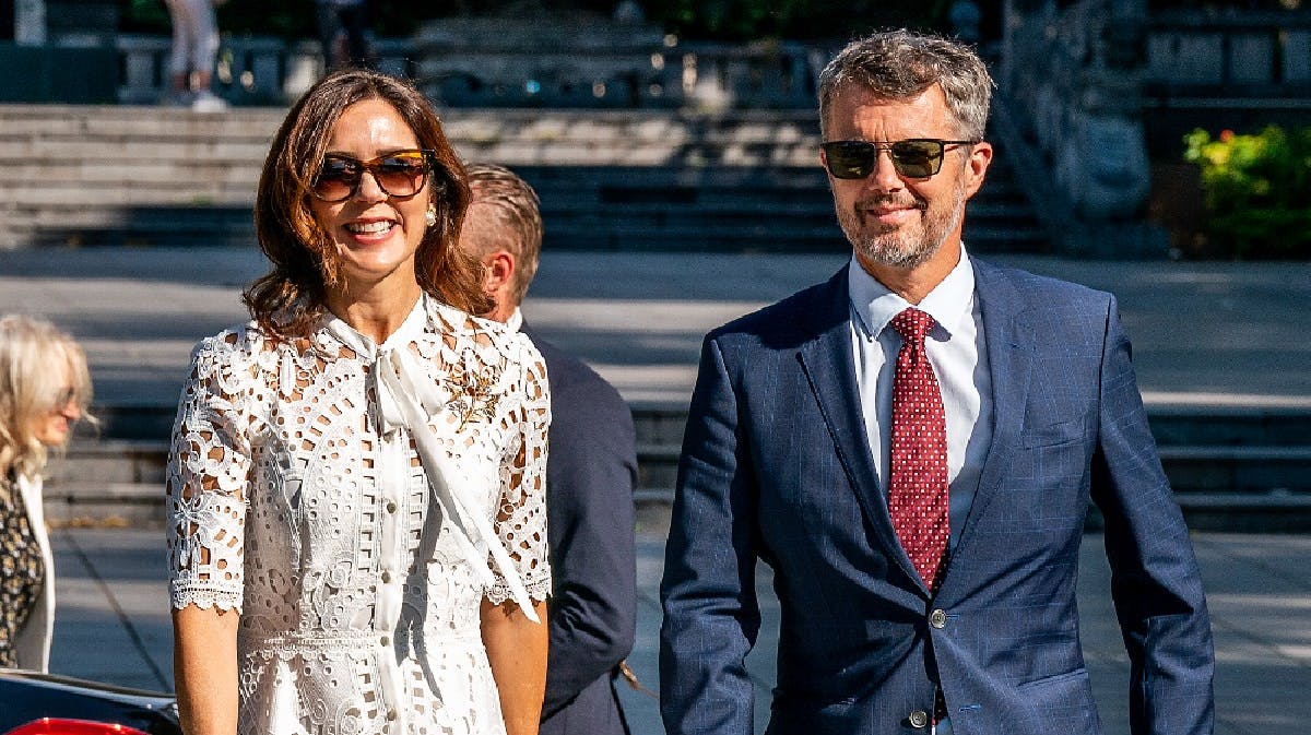 Kronprinsesse Mary og kronprins Frederik