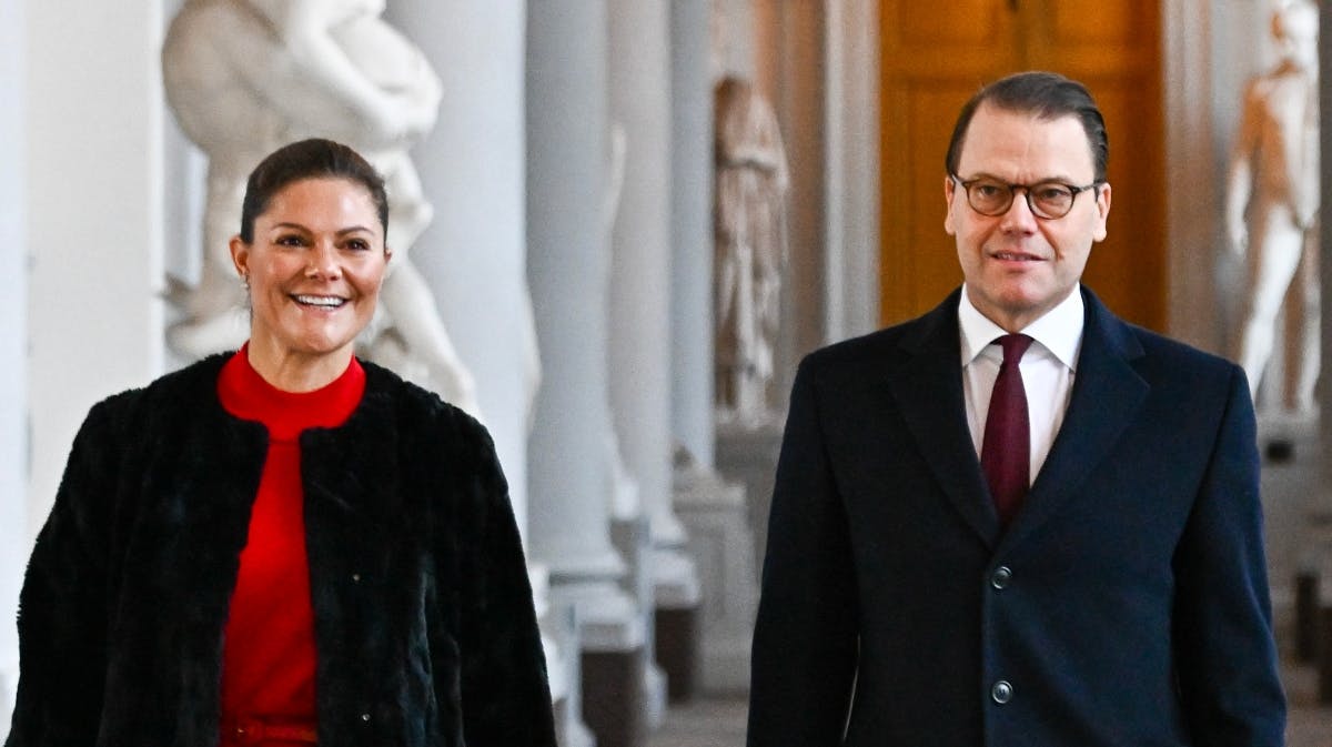 Kronprinsesse Victoria og prins Daniel