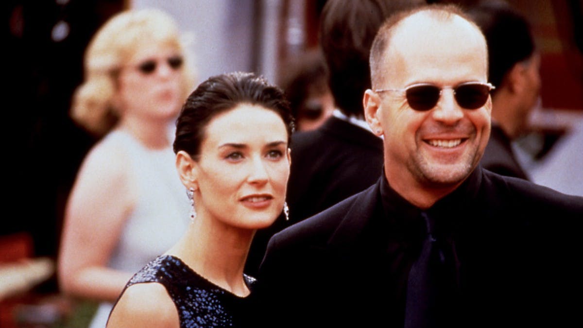 Demi Moore og Bruce Willis