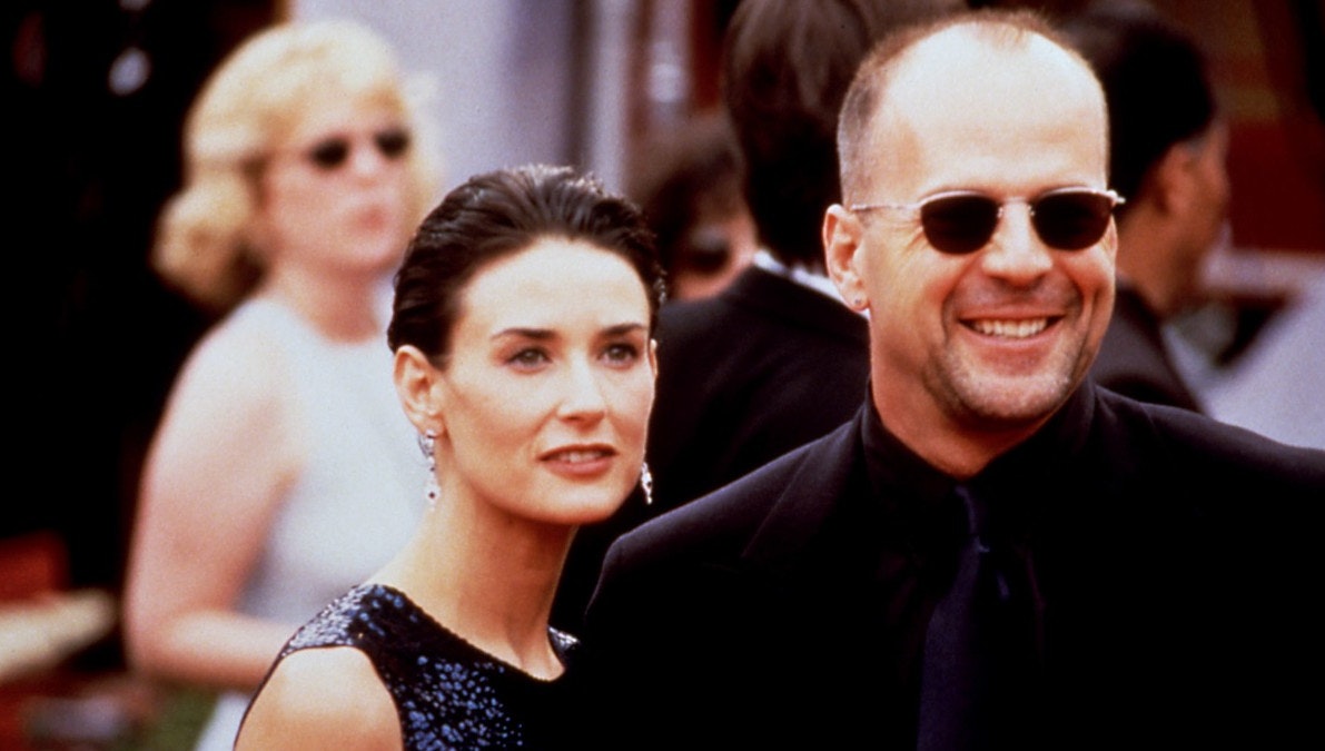 Demi Moore og Bruce Willis