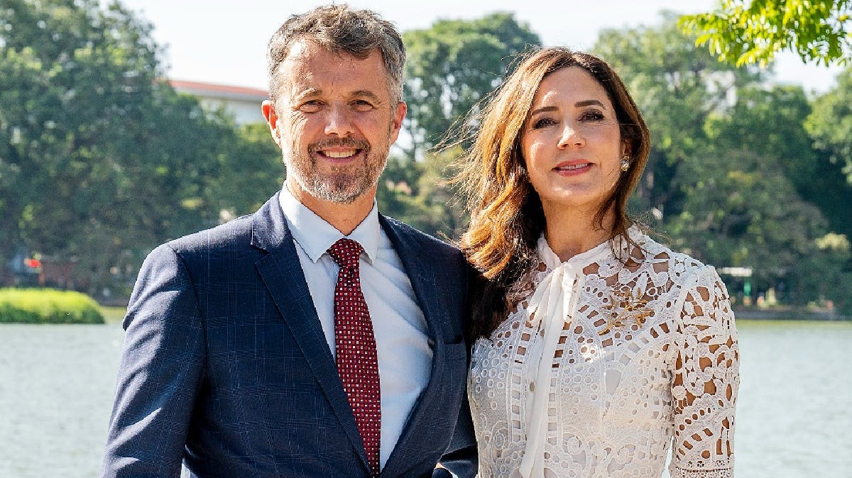 Kronprins Frederik og kronprinsesse Mary