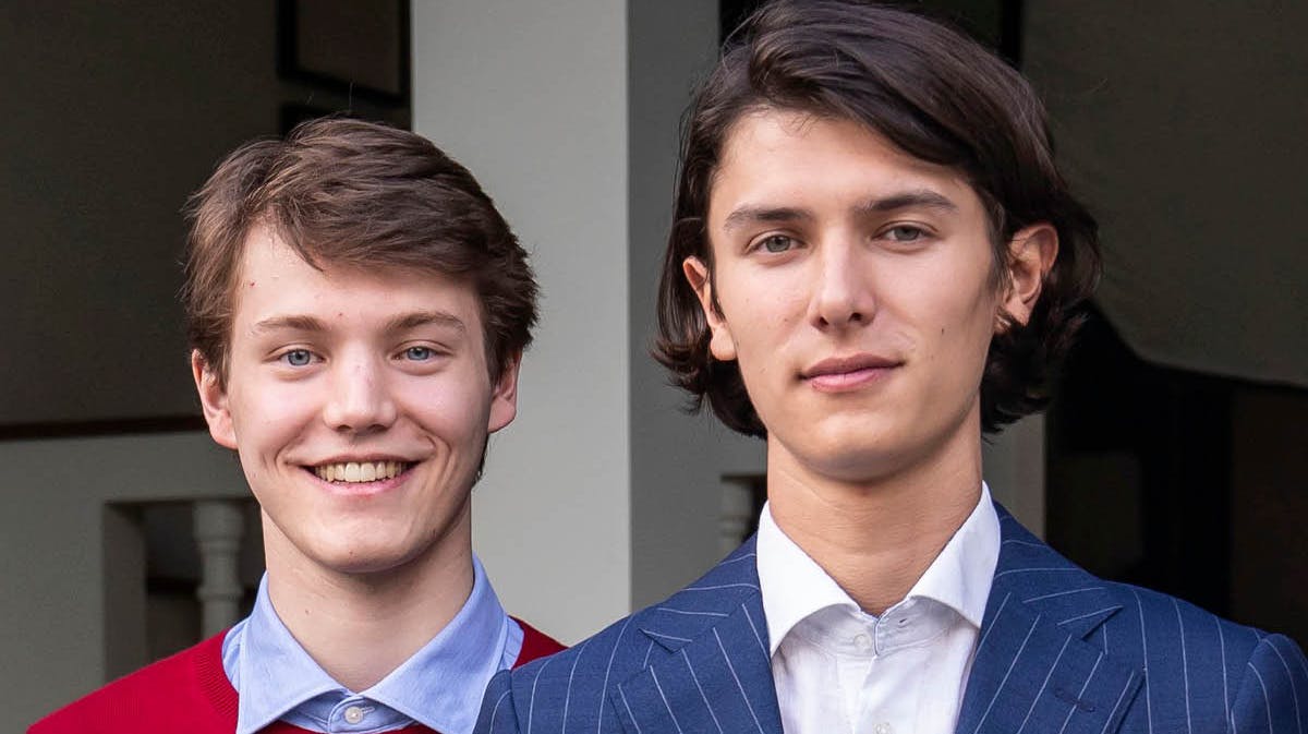 Prins Felix og prins Nikolai.