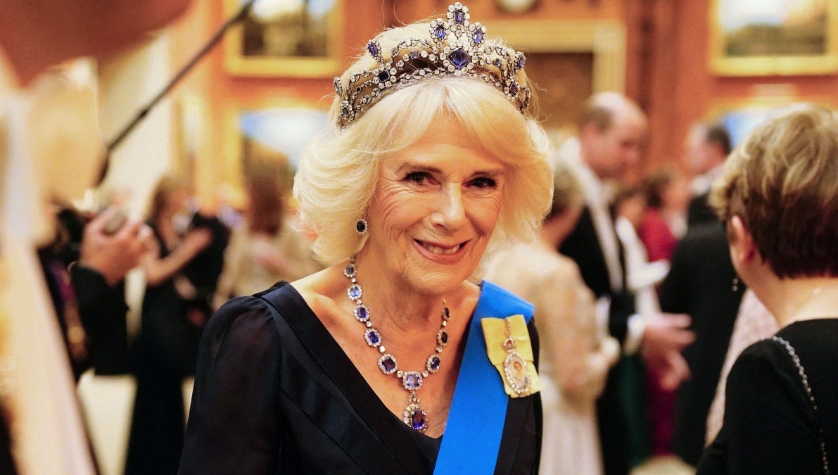 Dronning Camilla.