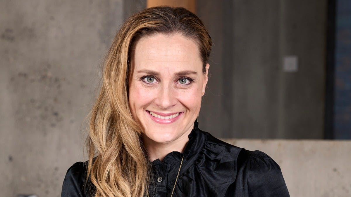 Se det søde billede: Mette Bluhme Rieck midt i flytning: Klar til at ...