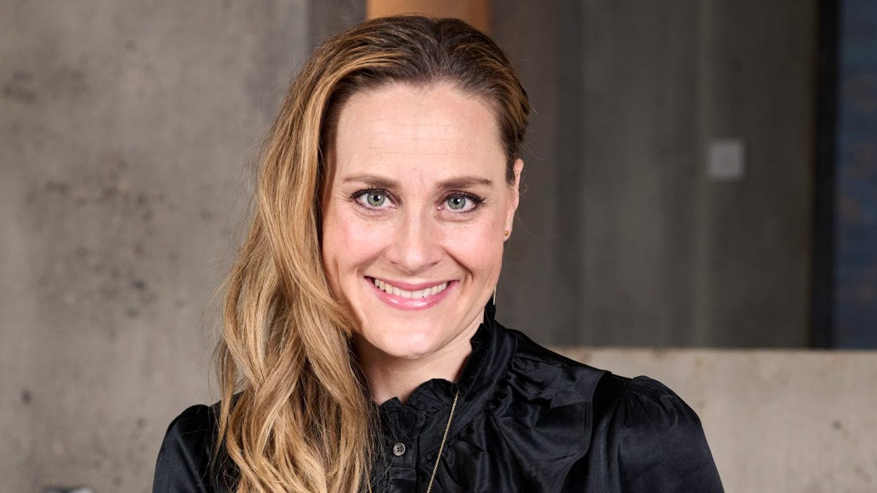 Se det søde billede: Mette Bluhme Rieck midt i flytning: Klar til at ...