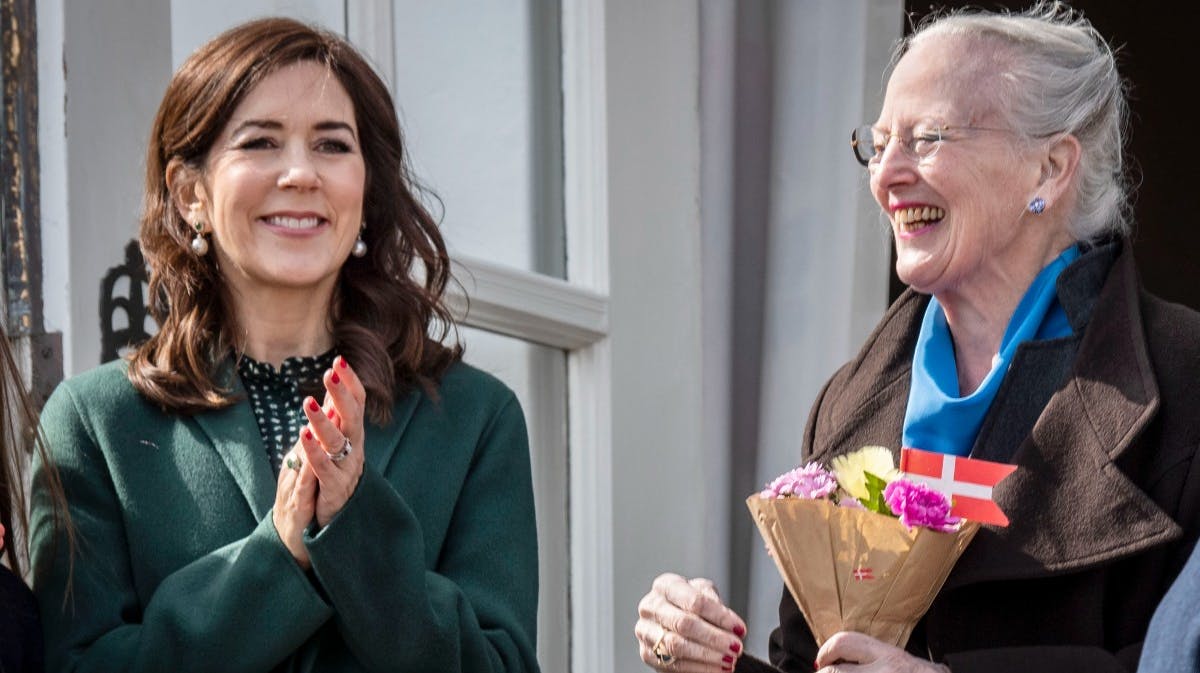 Kronprinsesse Mary og dronning Margrethe