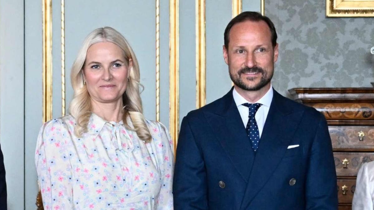 Kronprinsesse Mette-Marit og kronprins Haakon