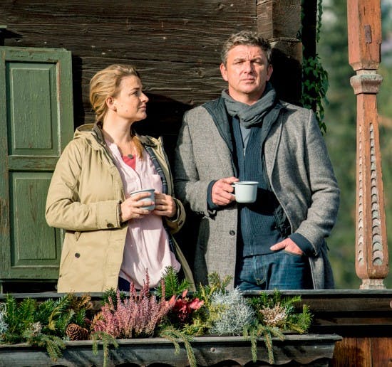 Anne og Martin i "Bjerglægen". 