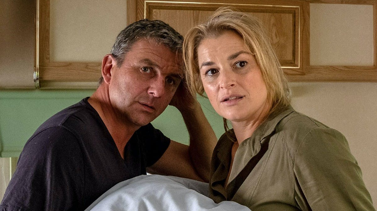 Martin og Anne i "Bjerglægen".