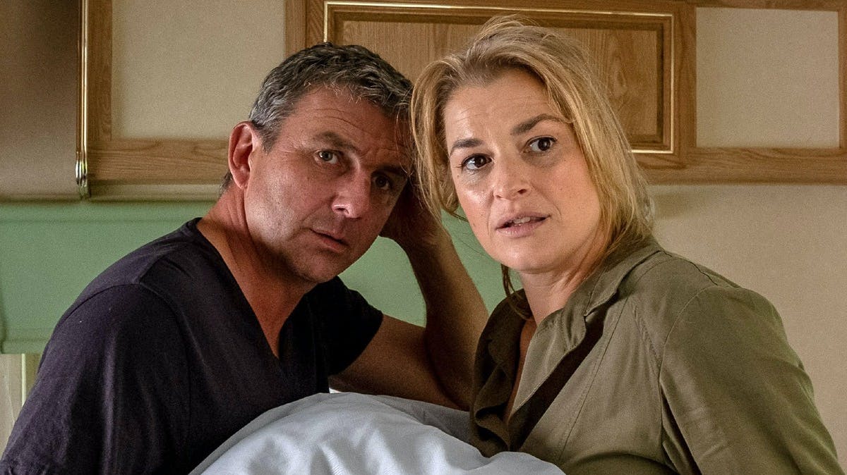 Martin og Anne i "Bjerglægen".