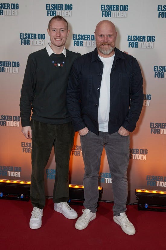 Mads Steffensen og sønnen Noah