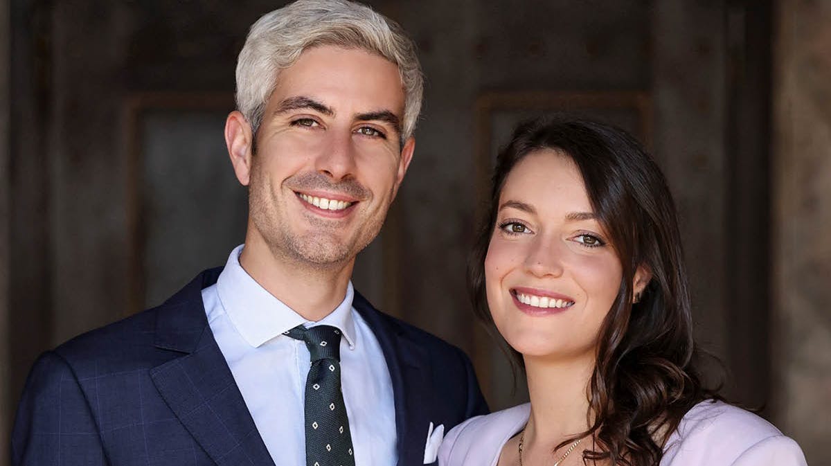 Nicolas Bagory og prinsesse Alexandra.