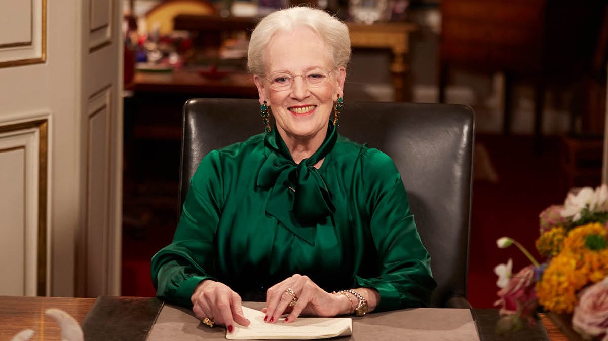 Dronning Margrethe. Arkivfoto.