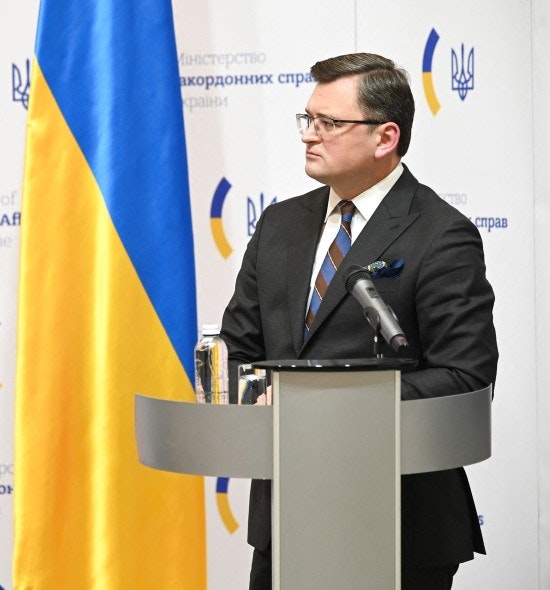 Ukraines udenrigsminister Dmytro Kuleba