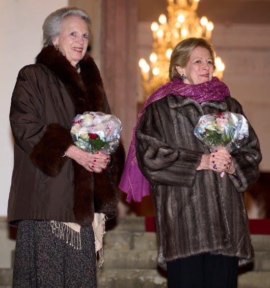 Prinsesse Benedikte og dronning Anne-Marie