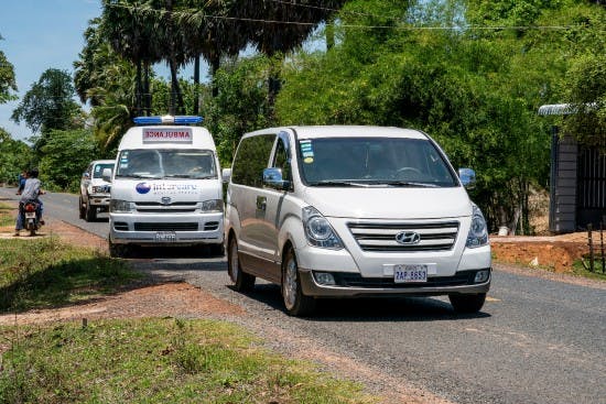 Ambulance i Cambodja