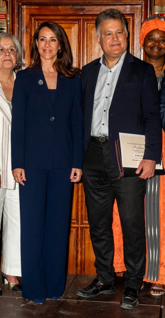 Prinsesse Marie og Fouad Laroui