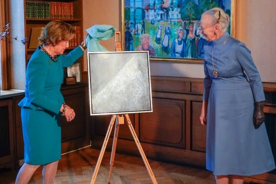 Dronning Sonja og dronning Margrethe