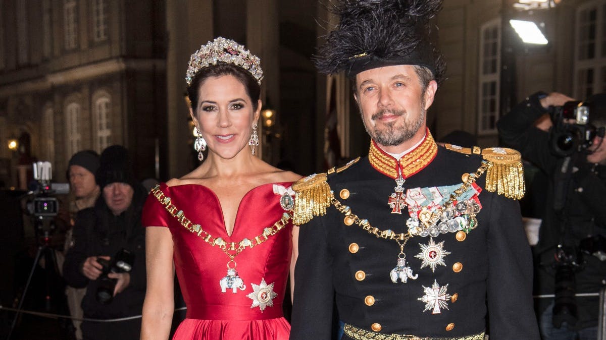 Kronprinsesse Mary og kronprins Frederik